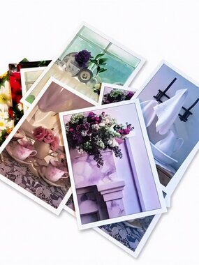 Current Inc Birthday Cards Lot of 9 w Envelopes Floral Elegant Designs